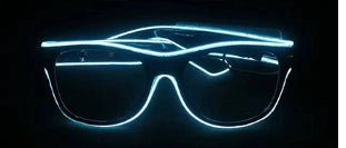 Gafas LED EL Wire 7 Colores Intermitentes - Accesorios Luminosos para Fiestas - Image 32