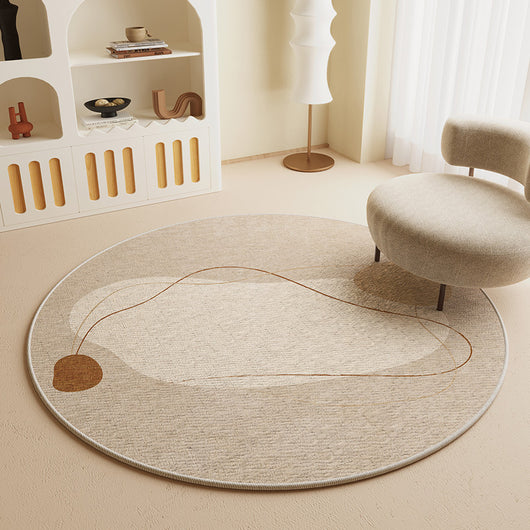 Silla Giratoria de Estudio con Tapete Redondo Absorbente y Antideslizante - Image 3
