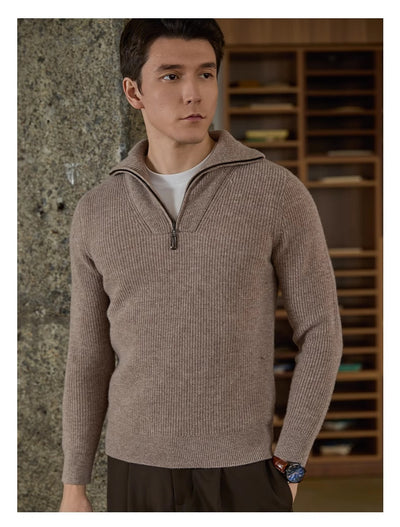 Suéter Cuello Alto con Cierre Medio para Hombre - Image 10