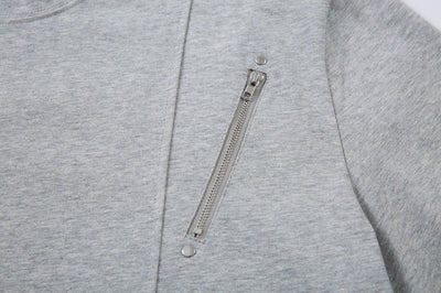 Playera de Manga Corta con Costuras de Personalidad - Image 10