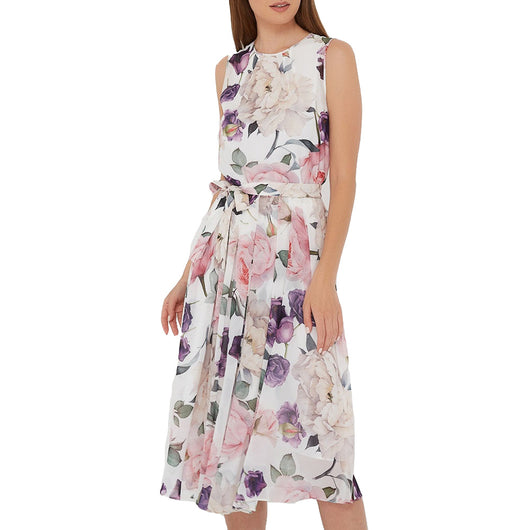 Vestido Bohemio Escote Redondo sin Mangas - Image 5