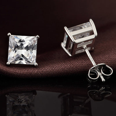 Aretes de Circón Blanco Importados de Austria 6mm - Image 6