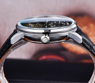 Reloj Automático Tourbillon de Lujo para Hombre con Esfera Luminosa - Image 15
