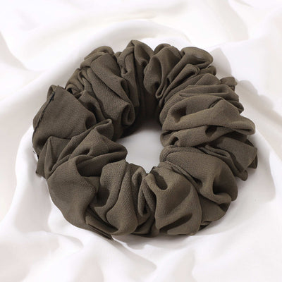 Coletero de Chifón Perla con Flor para el Cabello en Color Puro - Image 19