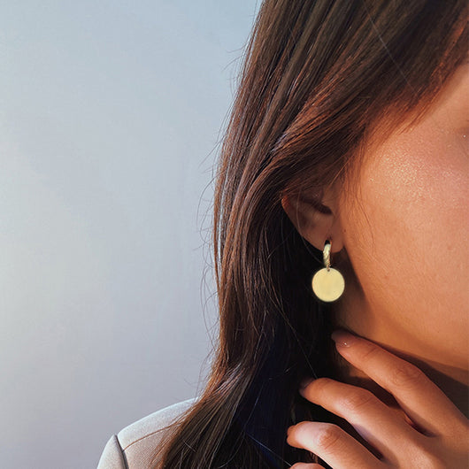 Aretes de Plata Esterlina para Mujer - Lujo Minimalista y Elegancia Moderna - Image 10