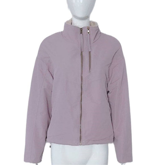 Abrigo Acolchado de Algodón con Cuello de Terciopelo para Mujer - Image 7