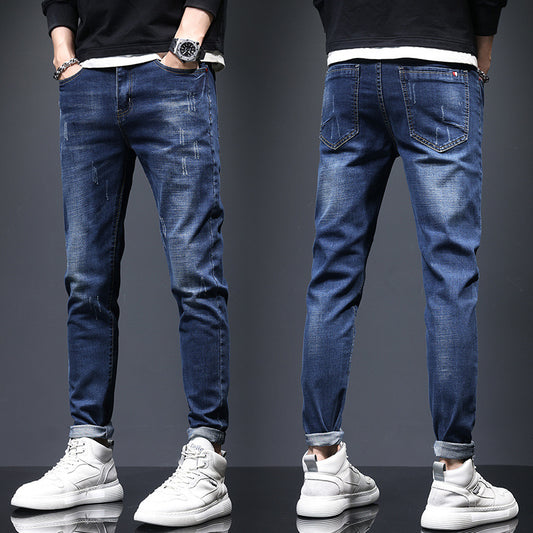 Jeans Rotos para Hombre con Detalles Desgarrados