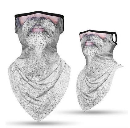 Máscara de Seda Hielo para Pesca y Ciclismo - Protección Solar Transpirable para Hombre - Image 12