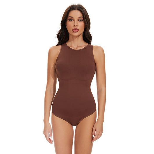 Enterizo Moldeador Abdominal Cuello Redondo Color Liso - Image 17