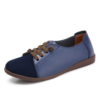 Zapatos Planos de Cuero con Suela Flexible - Image 16