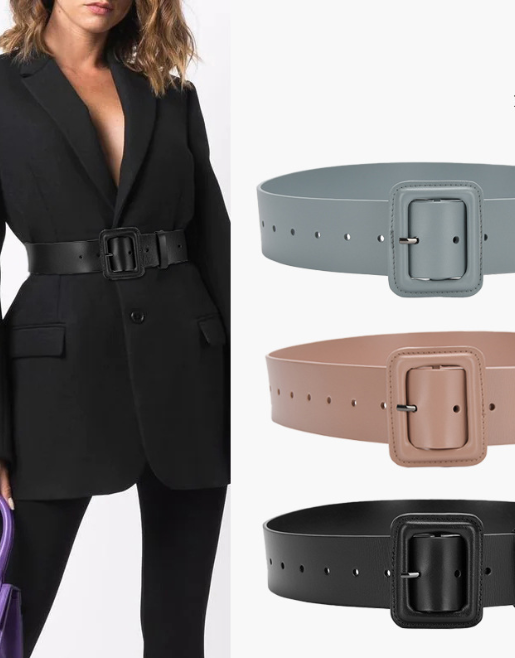 Cinturón de Cintura Ancha para Mujer - Acceorio Elegante para Suéteres y Vestidos - Image 22