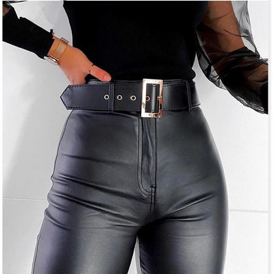 Cinturón Casual de Cuero Sintético para Pantalones Ajustados - Image 10