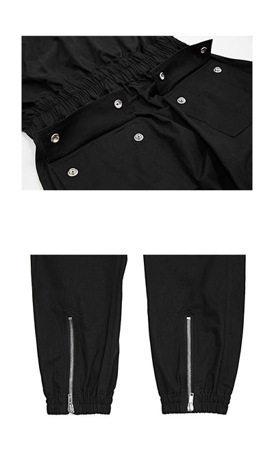 Jumpsuit Cargo Holgado de Algodón para Hombre Dark Man - Image 3