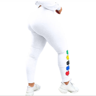 Pantalones Casuales Estampados Ajustados de Moda - Image 14