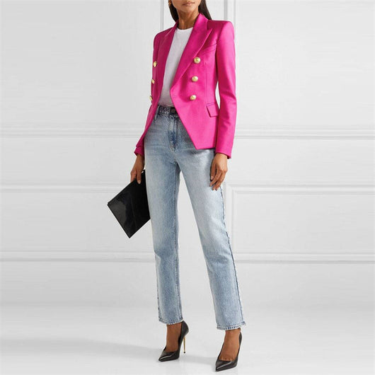 Saco Casual Elegante de Color Sólido - Image 30