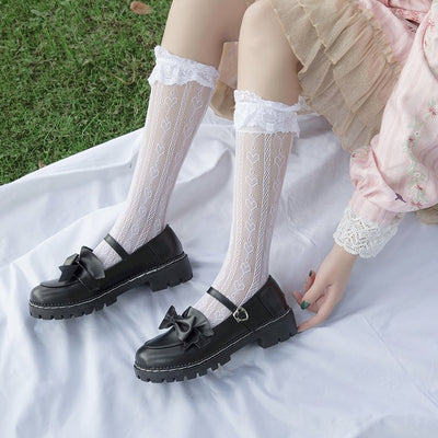 Zapatos Lolita de Cuero Grueso Retro Japonés para Mujer - Image 21