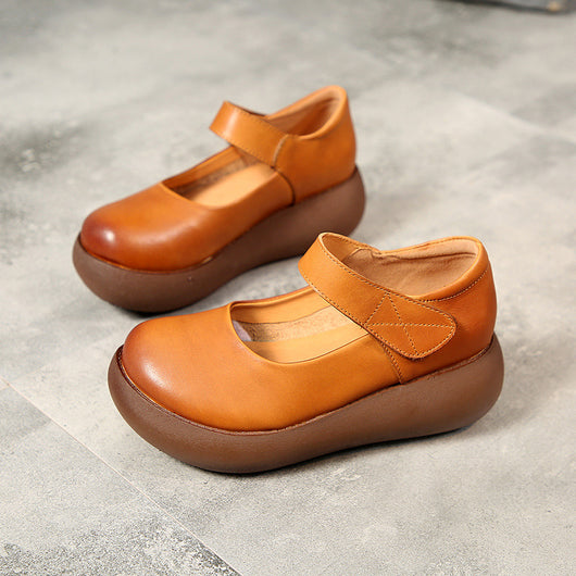 Zapatos Elevadores de Cuero Genuino Primera Capa - Image 6