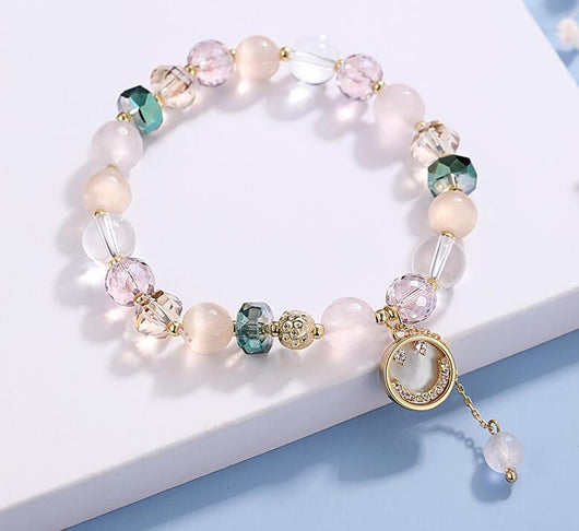 Pulsera de Plata con Ópalo Perla para Niñas - Diseño Minimalista - Image 7