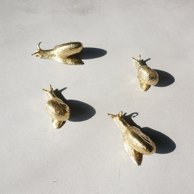 Tirador de Caracol Retro Europeo en Latón para Muebles y Puertas - Image 3