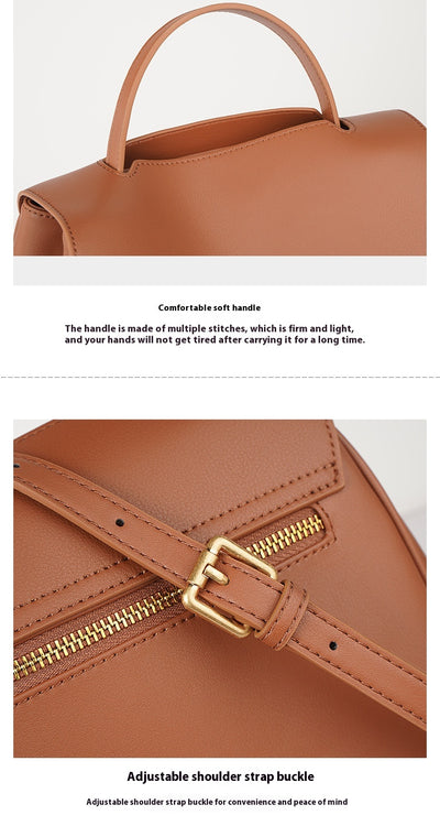 Bolso Bandolera de Cuero Genuino para Mujer - Estilo Casual y Elegante - Image 14