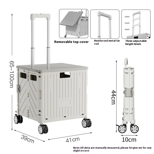 Carrito Plegable Portátil para Compras y Transporte - Image 9