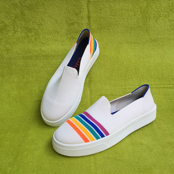 Zapatillas Deportivas Tejidas Transpirables para Mujer