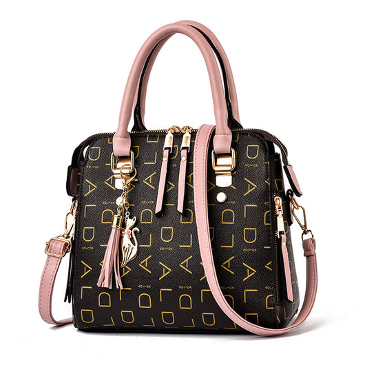 Bolso Bandolera con Letras Encantadoras - Mensajero de Moda - Image 8