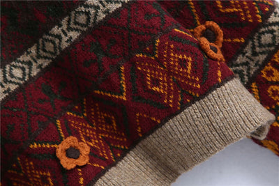 Cardigan Entallado de Punto Fino para Mujer - Cuello en V, Manga Larga, Abrigo Cálido Europeo - Image 8