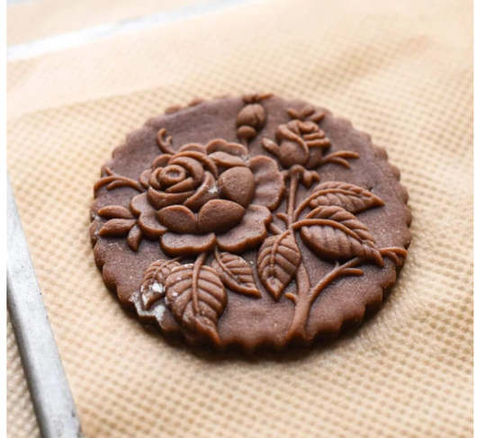 Sello Estampador de Galletas Provenza Rose - Diseño Floral Elegante - Image 101
