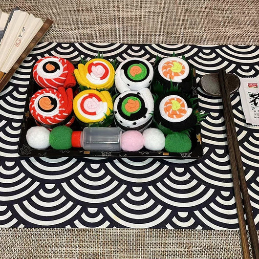 Calcetines Creativos con Diseño de Sushi - Image 10