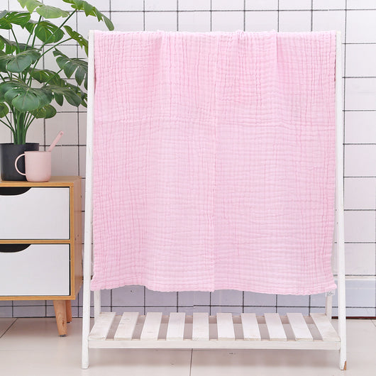 Toalla de Baño para Bebé con Acolchado Seersucker de Seis Capas - Image 58