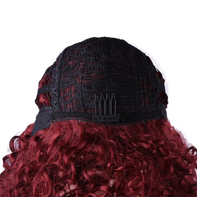 Peluca Rizada Afro Sintética Premium para Mujeres Negras - Image 9