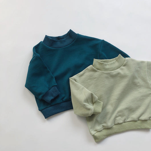 Buzo Cuello Alto Infantil Abrigo Grueso para Invierno - Image 13