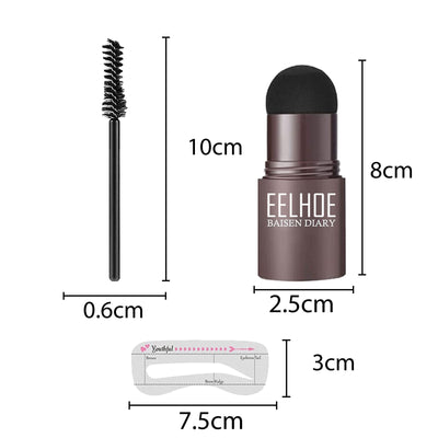 Set de Moldes para Cejas con Polvo de Maquillaje - Image 39