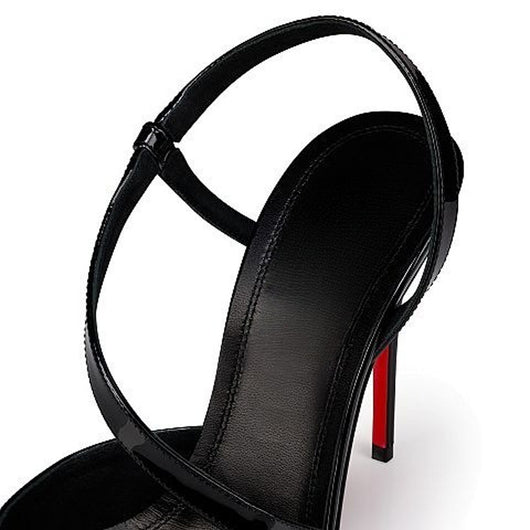 Tacón Stiletto Sexy con Tira Cruzada y Punta Descubierta - Image 24