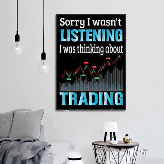 Cuadro Motivacional Forex - Lámina Inspiradora en Lienzo