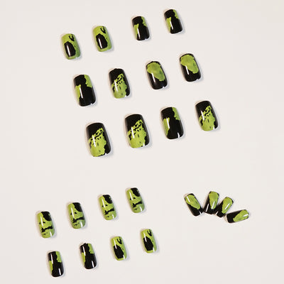 Parches de Uñas Artísticas Graffiti Impermeables y Desmontables - Image 3