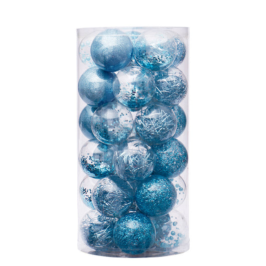Set de Esferas Navideñas Transparentes con Colgante - Image 17