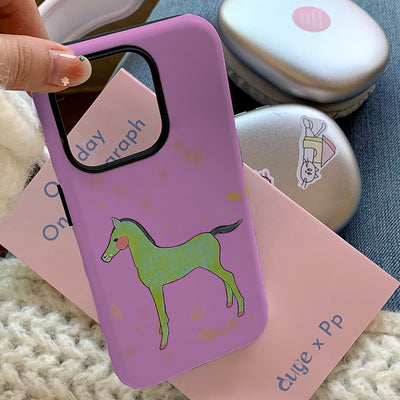 Funda Protectora 2 en 1 con Diseño Cartoon Impreso - Image 3