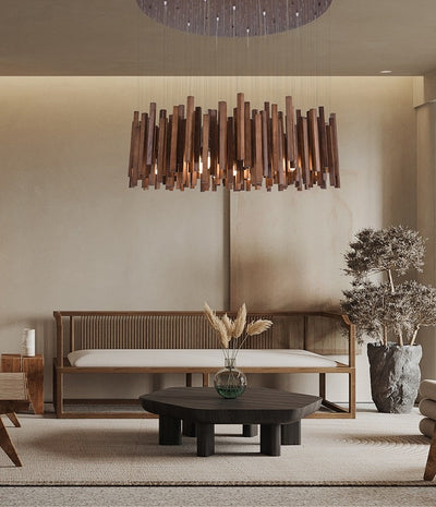 Lámpara Colgante Minimalista Moderna - Diseño Chino Contemporáneo para Salas y Comedores - Image 28