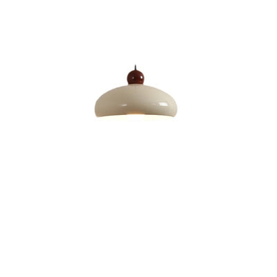 Lámpara Colgante Minimalista de Hierro en Tonos Crema para Sala - Image 5