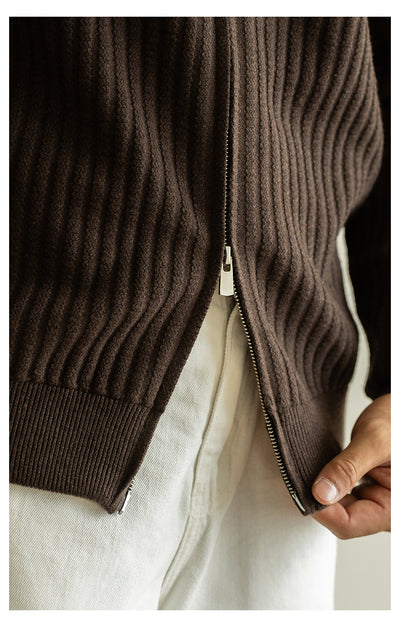 Cardigan con Cierre Casual para Hombre - Suéter Abrigo Versátil - Image 19