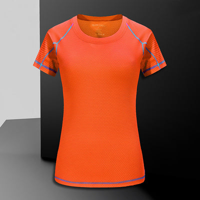 Camiseta Manga Corta de Seda para Hombre - Secado Rápido Cuello Redondo - Image 35