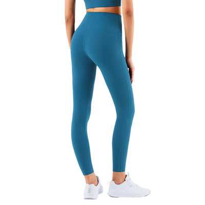 Pantalones de Yoga Cintura Alta Levantacaderas Melocotón - Entrenamiento Integral - Image 10