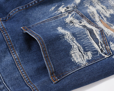 Jeans Rectos Vintage Desteñidos - Estilo Clásico Moderno - Image 6