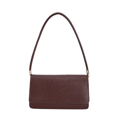 Bolso de Hombro Retro con Textura Trendy - Image 9