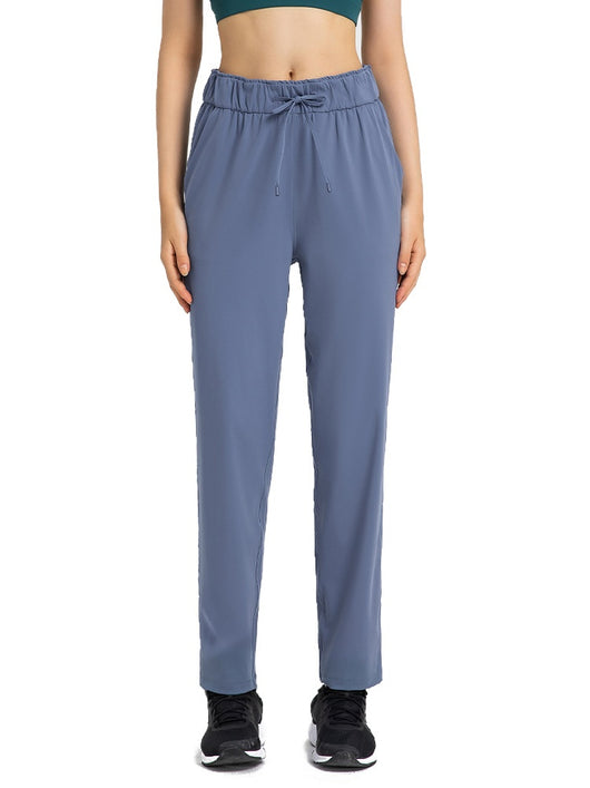 Pantalones Rectos Cintura Elástica Ajustable para Mujer - Image 16
