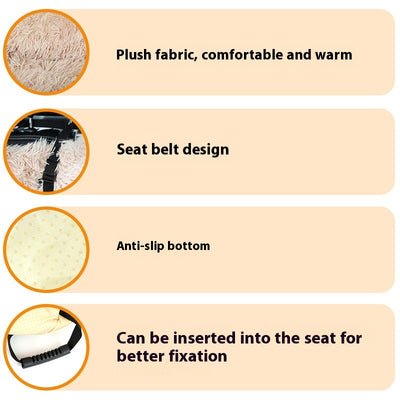 Asiento Portátil Desmontable para Perrera de Auto - Image 14