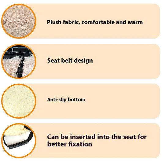 Asiento Portátil Desmontable para Perrera de Auto - Image 14