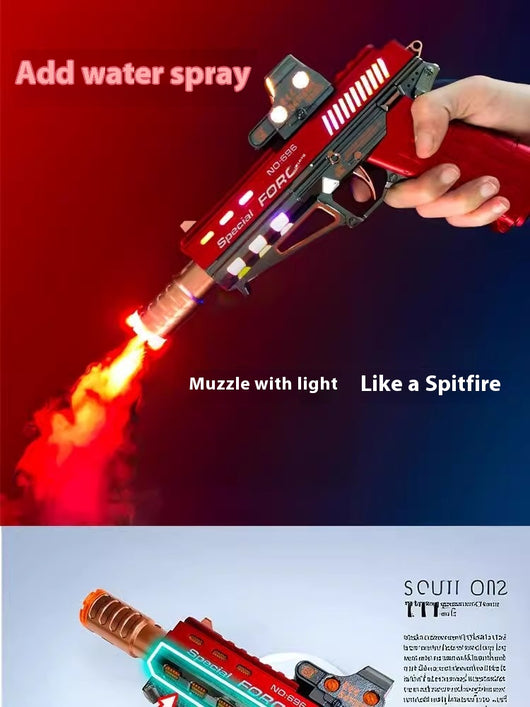 Pistola de Agua Eléctrica Infantil con Luz, Sonido y Música para Niños 1-3 Años - Image 13